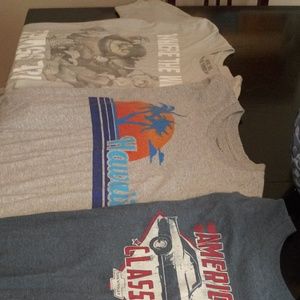4 Men's T Shirts